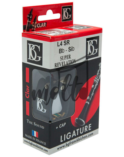 133-BOXES-LIGATURES-SUPER-REVELATION-CLARINET-(2) ABRAZADERA MARCA BG CLARINETE SOPRANO (B♭) SUPER REVELATION L4SR