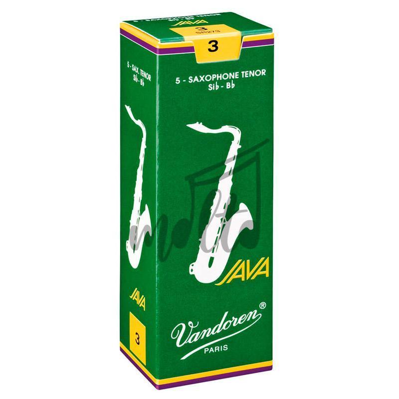 245-bte-5-anches-Java-Sax-Tenor CAÑA MARCA VANDOREN JAVA VERDE SAXOFÓN