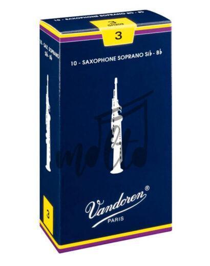 CAÑA MARCA VANDOREN TRADICIONAL SAXOFÓN SOPRANO