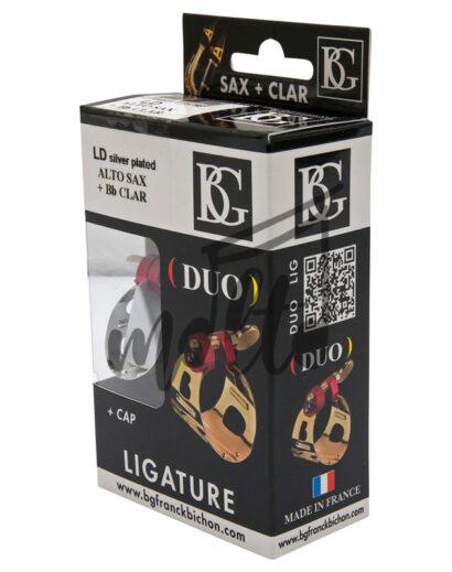 ABRAZADERA BG DÚO PLATA SAXOFÓN ALTO LD
