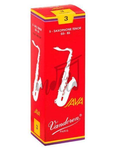 CAÑA MARCA VANDOREN JAVA ROJA SAXOFÓN TENOR #3