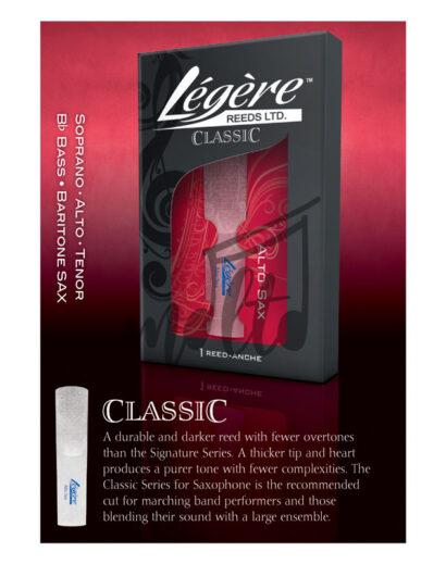 677-Legere-Reeds-Saxophone-Classic-Series CAÑA LÉGÈRE SAXOFÓN TENOR #2¾