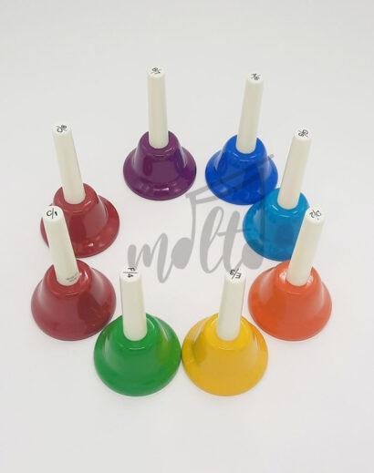 CAMPANA MUSICAL DE MANO - SET DIATÓNICO