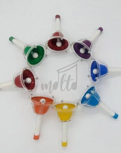 CAMPANA MUSICAL DE MESA - SET DIATÓNICO