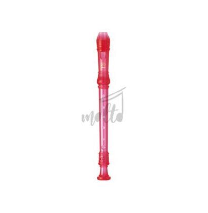 FLAUTA DULCE YAMAHA SOPRANO BARROCA 3 PIEZAS ROSA