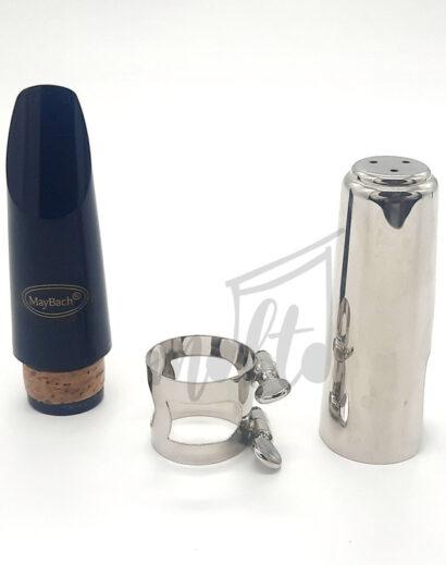 KIT BOQUILLA MYBACH CLARINETE SOPRANO B♭ (TAPA BOQUILLA Y ABRAZADERA)